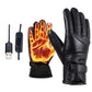 Electric USB Heated Gloves Winter Warming Thermal Ski Snow Hand Warm Windproof