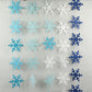 Snowflake Decorative Party Supplies Snow Confetti Latex Balloon Number Foil Balloon for Kids Birthday Summer Winter Decorations