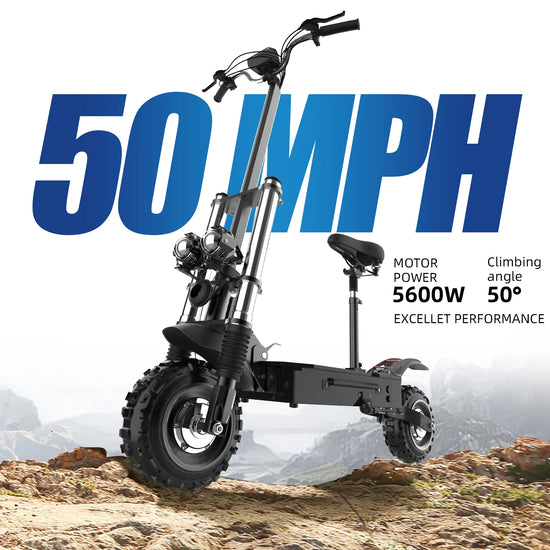 60-85KM/H Electric Scooter 1000-6000W Dual Motor Electric Scooters Adults Foldable E Scooter 100KM Long Range Electric Scooters