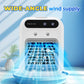 USB Wireless Portable Air Conditioner Mini Air Cooler Fan 500ml Ice Water Spray Humidifier For Home Air Conditioning Mist Fan