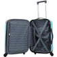 Suitcase ,Travel Luggage ,Sky+ Luggage Set,Expandable, Teal, 5 Piece