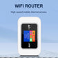 150Mbps 4G LTE Wifi Router Color LCD Display Portable Modem Sim Card Slot Repeater Router Pocket WiFi Hotspot Built-in Battery