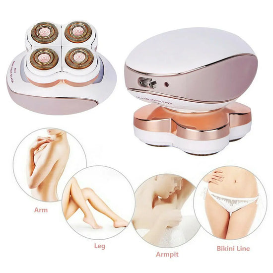 Painless Hair Removal Epilator Female Shaving Machine Women Razor Leg Body Electric Lip Shaver for Women Cheek Chin Lady Shaver