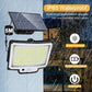 318/328/348 LED Outdoor Solar Lights Super Bright 3 Modes Flood Lights IP65 Waterproof Wall Lamp with Remote for Yard Garden