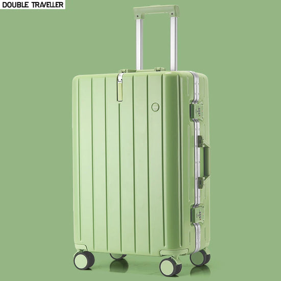 Luggage Set,Women Travel bag Suitcase,20 inch carry on luggage,Trolley luggage case,rolling luggage,aluminum frame suitcase