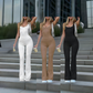 Casual Slim-Fit Flared Sexy Jumpsuit