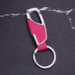 Metal Lobster Clasp Leather Keychain